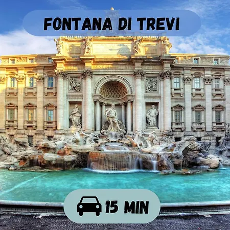--colosseum 15 Min-- Trastevere, Free Wi-fi & A-c Apartamento Roma